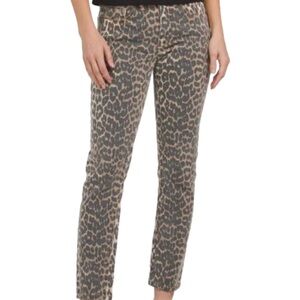 New York & company, Leopard Print high rise leggings, Size 12